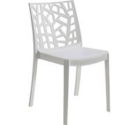 BICA Sedia da Giardino in Plastica colore Bianco - BC352B Matrix