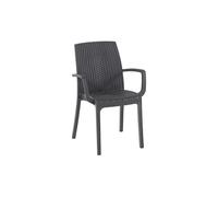 SEDIA IN POLIPROPILENE 'INDIANA' tortora BICA