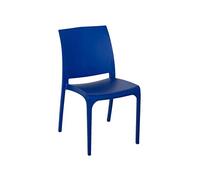 BICA Sedia in Resina Volga Colore Blu