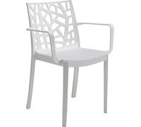 Sedia in polipropilene 'matrix armchair' taupe BICA