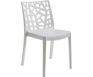 BICA Sedia per Esterni in Plastica colore Bianco - Matrix