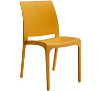 Bica Volga Sedia Monoblocco, Plastica, Arancio