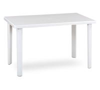 Viscio Trading Marshall Tavolo, Bianco, 120x70x6 cm