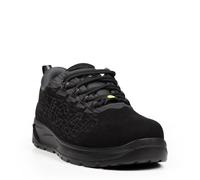 Bicap Scarpe Antinfortunistiche Uomo Donna ICON LOW ESD S3S Con Sacca Porta Scarpe Tomaia Microfibra Suede Idrorepellente Traspirante Puntale Alluminio BI-ALLOY Suola Antiscivolo Industria Logistica