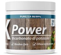 Bicarbonato di Potassio Bio per Agricoltura Naturale e Piante - KPower 500 gr | Contro Oidio, Muffa Grigia, Peronospora, Monilia, Ticchiolatura, Bolla del Pesco, Marciume
