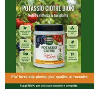 Bicarbonato di Potassio elevata purezza indicato per Orto - Frutteto - Giardino-