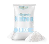 Bicarbonato di sodio, bicarbonato di sodio, sale di sodio, 4 x 5 kg di sodio E500, 100% puro, qualità alimentare