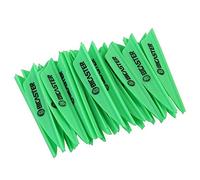 BICASTER Frecce per tiro con L'Arco 1,75 "Alette di Freccia - 50 Pezzi (Verde)