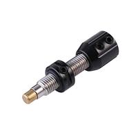 BICASTER Tiro con L'Arco Cuscino stantuffo Pulsante a Pressione Regolabile Filettatura in Rame per Archi ricurvi (Nero)