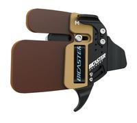 BICASTER Tiro con l'arco Log Ricurvo Finger Tab Cordovan (Medio, Sinistra)