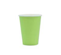 Bicchiere 200cc biodegradabile 25pz Color Verde Mela