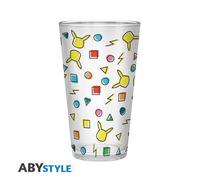 Bicchiere ABYstyle Pokémon Pikachu 400 ml Vetro Multicolore