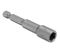 Bicchiere adattatore magnetico 1/4" con diametro di 9 mm, ideale per il fissaggio e il fissaggio di oggetti nei lavori di meccanica e montaggio.