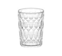 Guzzini - Vanity, bicchiere alto, decoro 1, in Bio-based SAN e Bio-based SMMA - ARIA (Trasparente)