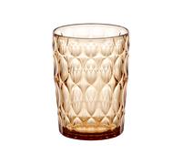 BICCHIERI ALTO VANITY in Cristallo Acrilico Bio-based 6 pezzi diametro Ø 8,5xh 11,8 cm- 480 cc BPA FREE bibite, cocktail e frullati colore Cipria cipria