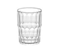 BICCHIERI ALTO VANITY in Cristallo Acrilico Bio-based 6 pezzi diametro Ø 8,5xh 11,8 cm- 480 cc BPA FREE bibite, cocktail e frullati colore trasparente trasparente