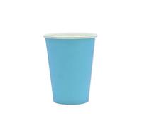 Bicchiere Biodegradabile 200cc 25pz Celeste