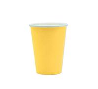 Bicchiere biodegradabile 200cc 25pz Color Giallo