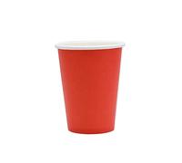 Bicchiere biodegradabile 200cc 25pz Rosso
