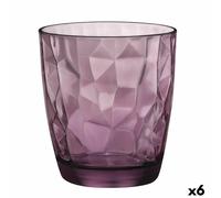 Bormioli Art. 3.02258 Diamond Purple - Confezione da 6 Bicchieri Cl. 39