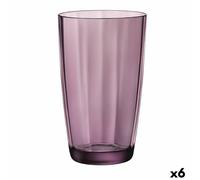 Bicchiere Bormioli Rocco Pulsar Viola Vetro [470 ml] [6 Unità]