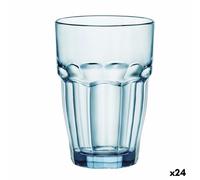 Bicchiere Bormioli Rocco Rock Bar Azzurro Vetro 370 ml [24 Unità]