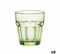 Bicchiere Bormioli Rocco Rock Bar Verde Vetro 270 ml [6 Unità]