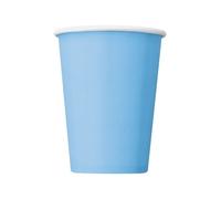 Bicchiere Carta 266 Ml - 14 pezzi - Azzurro