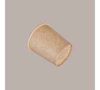 Bicchiere Carta Termico Caffè 80cc 3oz Avana Marrone Naturale 100 pezzi