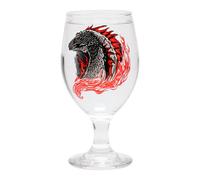 Bicchiere Cambiamento Colore House of the Dragon Merchandise Ufficiale HOTD, Calice per Bevande Fredde da 350ml (11 fl oz), Regalo per Fan di Targaryen