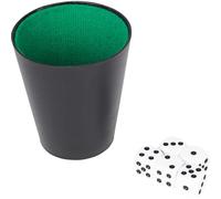 Bicchiere cubo 9 cm con 5 cubi