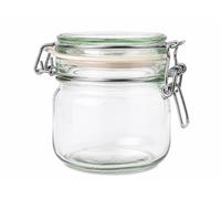 Bicchiere da 370 ml vetro con tappo a staffa coperchio + guarnizione