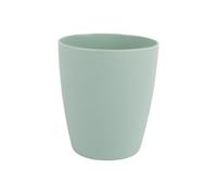 Bicchiere da acqua da 400 ml, colore verde, modello Nara, design ergonomico, adatto per uso quotidiano, materiale e leggero.