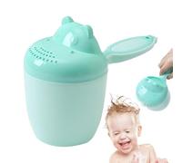 Bicchiere da bagno per , barattolo per shampoo, versatore rinforzato con cartoni animati per lavaggio dei capelli e giocattoli da bagno