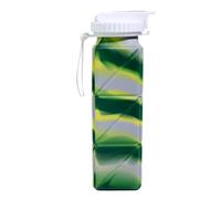 Bicchiere da Bere Espandibile - Tazza Portatile Pieghievole con Coperchio | Contenitore Portatile Per Acqua Per Escursionismo Ciclismo Campeggio Palestra Viaggio Attività All'Aperto | Ideale per