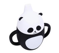 Bicchiere da Bere in Silicone Sicuro per Bottiglia D'acqua con Simpatico Panda per Bambini per attività All'aperto per Bambini 4,7 X 3,1 X 5,5 Pollici