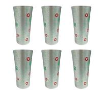 Bicchiere da Birra a Cambiamento di Colore, 360ml, Cambiamento di Colore Pre-Raffreddato, Adatto per Attività all'Aperto, Riunioni e Uso Familiare(6 PCS)
