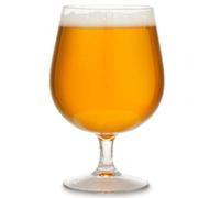 Bicchiere da birra artigianale realizzato in trian infrangibile senza BPA, 550 ml, set da 2. Ideale per campeggio, barbecue, vasche idromassaggio come alternativa più sicura al vetro
