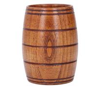 Bicchiere da Birra in Legno a Forma di Botte di Legno da 210 Ml, Boccale da Birra Retrò per Bicchieri, per Tazza da Bere Regalo per Vino, Caffè, Tè, Birra