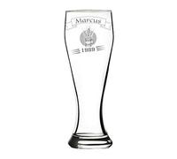 Bicchiere da birra personalizzato, inciso - classico (alto) - designo 2