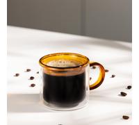 Bicchiere da cappuccino a doppia parete con manico CHiATO, 250 ml