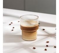 Bicchiere da flat white scanalato CHiATO, 200 ml