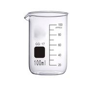 Bicchiere da laboratorio, Becher A Forma Bassa In Vetro Borosilicato Con Beccuccio for Laboratorio Chimico 5-3000 Ml(100)