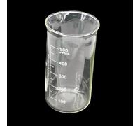 Bicchiere da laboratorio, Becher Da 500ml Con Beccuccio In Vetro Borosilicato for Laboratorio 1pz