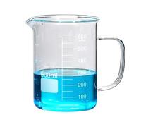 Bicchiere da laboratorio in vetro borosilicato, 3. Becher da laboratorio in vetro borosilicato 50-2000 ml(150ml)