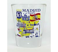 Bicchiere da liquore Madrid Spagna Great Spanish Cities Collection