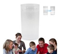 Bicchiere da mago - Latte a scomparsa in PP | Brocca per il latte con trucchi magici trasparenti | Bicchiere da latte portatile a scomparsa per bambini, bicchiere da trucco con tazza di fuga per casa,