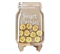 Bicchiere da ricompensa personalizzato con luna, 21 x 13,7 cm, in legno acrilico, grafico magnetico per aule, incentivo al comportamento per studenti, regalo per l'allenamento del WC