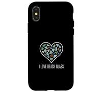 Bicchiere da spiaggia I Love Custodia per iPhone X/XS