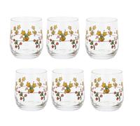 Bicchiere da tavola basso Thun sweet cristmas set 6 pezzi in vetro